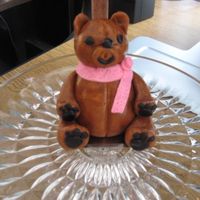 Fondant Teddy Bear My first fondant teddy bear.