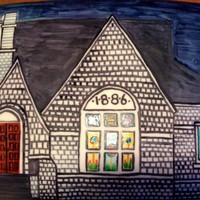 First Presbyterian Church Of Wellston Painted on fondant with food coloring