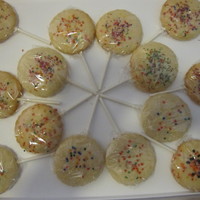 Sugar Cookies Cookies for easter decorated by the kids.