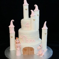 Princess Castle With Baby Dragon 