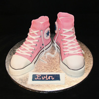 Converse Birthday Cake 