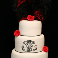 1920's Gangster/flapper Cake 