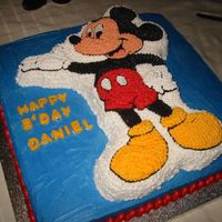 Mickey Cake I made this cake for my son first birthday