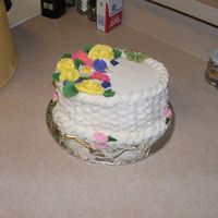Mom's Cake, Made The Trip From Indiana To Kansas 