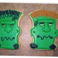 Frankenstein Cookie Frankenstein Cookie for Halloween Party 1- of 7