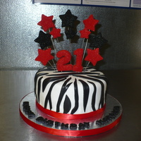 Natalia's 21St Birthday I made this cake for one of my co- workers. Natalia is sweet girl & it was a pleasure doing this for her. Happy Birthday