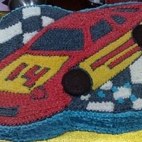 Wilton Pan used the wilton pan again...chocolate cake with fudge filling iced in buttercream...thanks for looking! =)