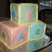 Baby Blocks Abc My first attempt with MMF. I had some problems with cracking and I couldn't get all the corn starch off. It was fun to work with...