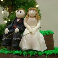 Golfing Bride And Groom Thanks aine2 for your tutorials. I'm anxiously awaiting the day you do one on wedding dresses!