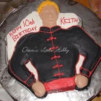 Karate_Resized.jpg French vanilla cake with chocolate filling and almond buttercream icing. Made last year for my son's birthday party we held at our...