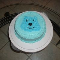 Blue's Clue New Year's Eve cake that I took to church to celebrate the December birthdays.