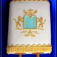 Torah Book Cake Made this cake for a Bar Mitzvah celebration