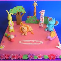 A Jungle Cake For A First Birthday 