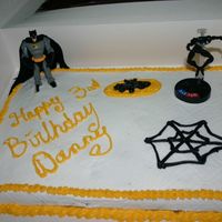 Batman And Spiderman well, it turned out ok, im still new to this!!!