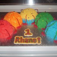 Caterpillar Made for customer's son's first birthday. Each segment is a different cake/filling flavour. Covered in buttercream. I used...