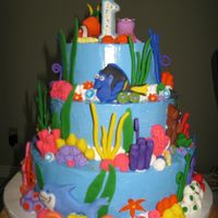 First Birthday This was for my son's first birthday. It was my first cake since last September and it felt great to be doing it again! I got loads of...