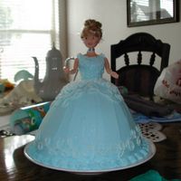 Cinderelli Cinderelli I did this for my neices third birthday. She saw the wilton wonder mold pan about four months before her birthday and HAD to have a...
