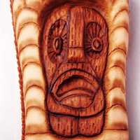 Tiki Cake Tiki Cake made for a New Year's Eve Party. This was a collaboration between myself, my brother, and my sister-in-law. She did the...