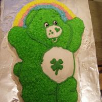 Care Bear This is the care bear cake I made for Michelle Hoosier's husband's birthday.