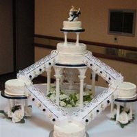 Wedding Cake 1 My First Wedding Cake I made for my Best Friend Jeremy Angel and his new wife Katie.