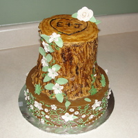 Bridal Shower This was for a very "outdoorsy" couple. Their invitation had a tree with their initials.