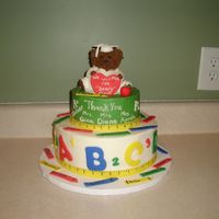 Preschool Graduation For my daughter's preschool class. All bc with fondant accents.