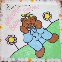 Noukie's Brand "tonton" This cake was made for a girl who is decorating her baby's room with the Noukies characters. They are an imported brand. Rare finds...