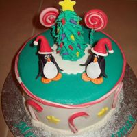 Christmas Cake Traditional whiskey fed fruit cake, homemade almond paste and mmf.