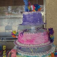 Ponys I made this cake for my daughter's 5th B-day