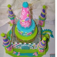 Once Upon A Time (Top View) Top view of my Wilton 2006 contest entry.