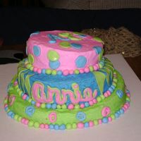 Topsy Turvy This is my take on a topsy-turvy cake for my 5 year old's birthday. It could have been a little more turvy but oh well. It is...