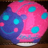 Ladybug Cake for a client/friend.