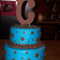 Baby Cooper blue and brown for baby cooper