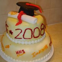 First Timer This is the first cake I did for my sisters graduation. The cap and diploma are made from fondant. I know I have lots of room for...