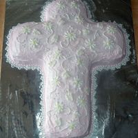 Baptism I just started making cakes. This one was for my niece's christening. I actually have never had a lesson in my life.