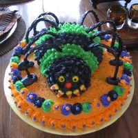 Alex's Cake got the idea from here on the board- thanks to whomever I copied. All b/c with candy accents and fondant booties