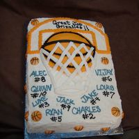 Basketball Diane from CC helped me with the idea. Thanks Diane!! End of season party.