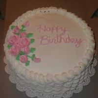 Birthday Cake This was a last minute birthday cake for a neighbor.