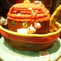 Noahs Arc-Other Side The other side of my Noah's Arc cake that almost sent me to an early grave