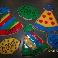 New Years Cookies Cookies I made for new years eve this year.