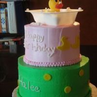 Rubber Ducky In A Bathtub This was a 1 yo birthday cake I did last weekend. I just fell in love with it. Inspiration came from somebody here on CC. Thanks!!! The...