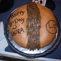 Horse Behind With Branding This is a cake I made for my aunt who is big into horses. I put a branding on the side. She also has a great sense of humor!!! It was fun...