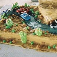 Cars Scene Another angle of the cars cake I helped with