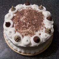 Jennifer's Chocolate Delight~ This was for my sister's birthday...Chocolate with Chocolate Hazelnut Filling.