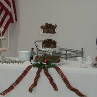 Grooms Cake For A Christmas Wedding The Groom lays tile by trade and wanted a cake that reflected that!