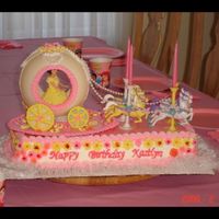 Kaitlyn's Cake I made this for my daughter Kaitlyn's 4th birthday party. The carriage is made out of white chocolate. She was so happy and I ended up...