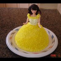 Doll Cake Made this for Kaitlyn's Birthday as well.