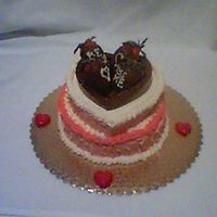 Chocolate Covered Strawberries I made this for my fave couple for Valentine's Day.