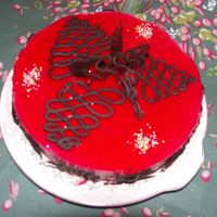 Dacquoise Mousse Chocolat Et Fraises - Chocolate And Strawberries Great cake quite easy to make : a dacquoise is a thin cake with nuts and almonds powder . So a dacquoise, then a chocolate mousse, another...