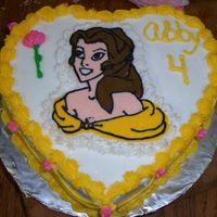 Belle Buttercream Transfer